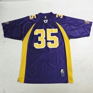 Vintage LSU Tigers Purple/Gold Starter Team NCAA College Football Jersey Sz M